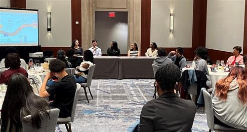 West Mecklenburg hotel internship students